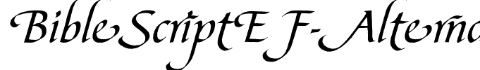 BibleScriptEF-Alternates