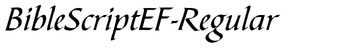 BibleScriptEF-Regular