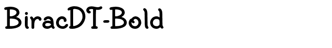 BiracDT-Bold