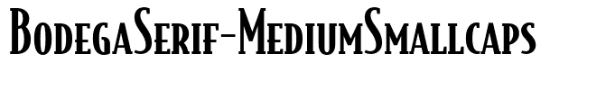 BodegaSerif-MediumSmallcaps
