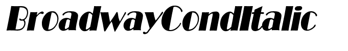 BroadwayCondItalic