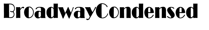 BroadwayCondensed