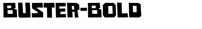 Buster-Bold