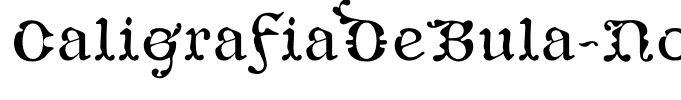 CaligrafiaDeBula-Normal