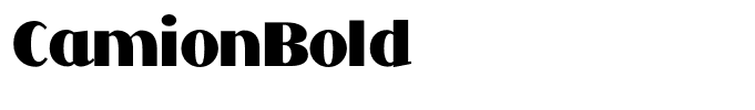 CamionBold