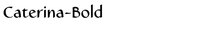 Caterina-Bold