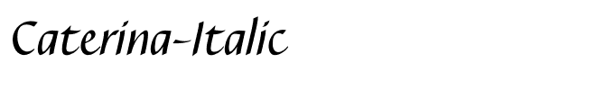 Caterina-Italic