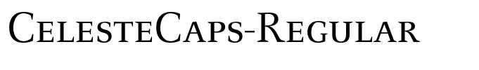 CelesteCaps-Regular