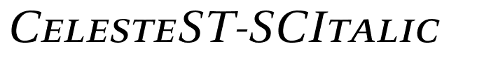 CelesteST-SCItalic