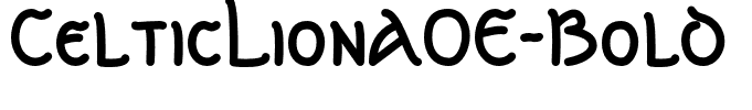 CelticLionAOE-Bold