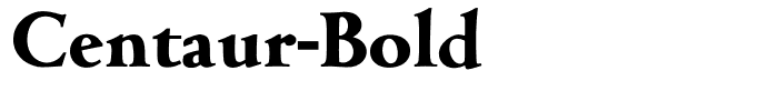 Centaur-Bold