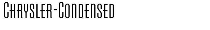 Chrysler-Condensed