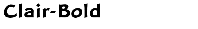 Clair-Bold