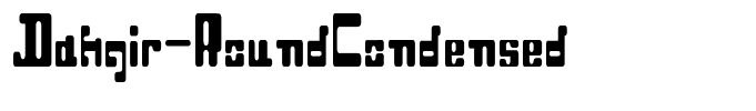 Dahgir-RoundCondensed