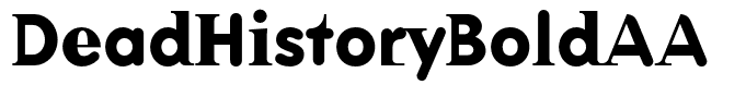 DeadHistoryBoldAA