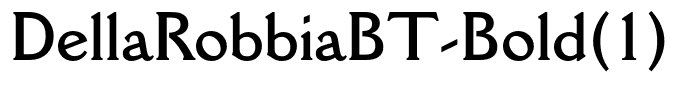 DellaRobbiaBT-Bold(1)
