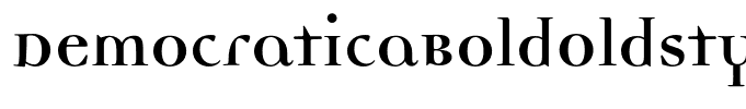 DemocraticaBoldOldstyle