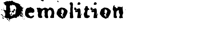 Demolition