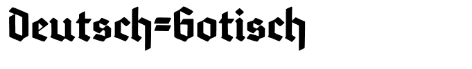 Deutsch-Gotisch