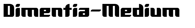 Dimentia-Medium