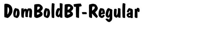 DomBoldBT-Regular