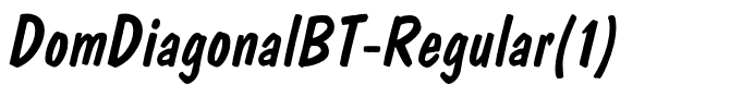 DomDiagonalBT-Regular(1)