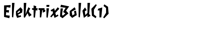 ElektrixBold(1)