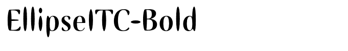 EllipseITC-Bold
