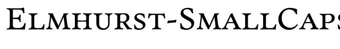 Elmhurst-SmallCaps
