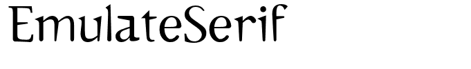 EmulateSerif