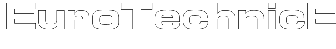 EuroTechnicExtBoldOutline