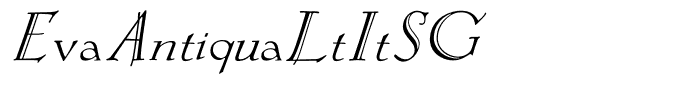 EvaAntiquaLtItSG