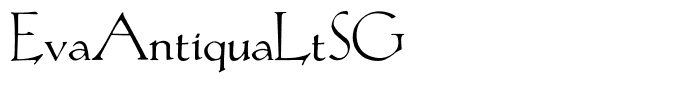 EvaAntiquaLtSG