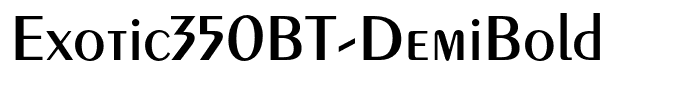 Exotic350BT-DemiBold