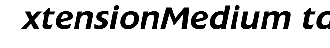 ExtensionMediumItalic