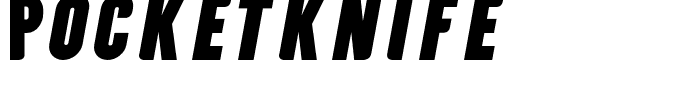 Pocketknife