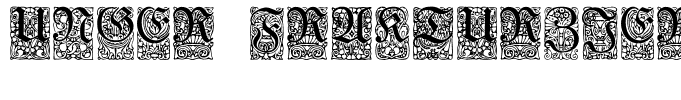 Unger-FrakturZierbuchstaben