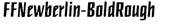 FFNewberlin-BoldRough