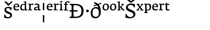 FedraSerifA-BookExpert