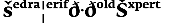 FedraSerifB-BoldExpert