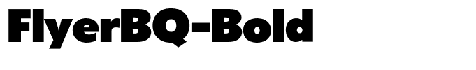 FlyerBQ-Bold