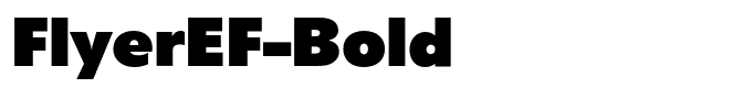 FlyerEF-Bold
