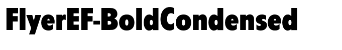 FlyerEF-BoldCondensed