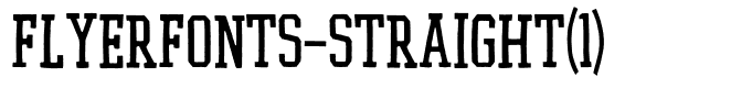 Flyerfonts-Straight(1)