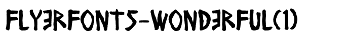 Flyerfonts-Wonderful(1)