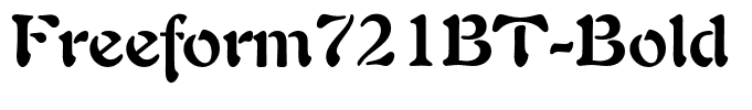 Freeform721BT-Bold