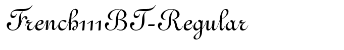 French111BT-Regular