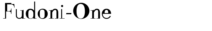Fudoni-One