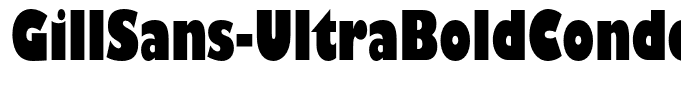 GillSans-UltraBoldCondensed
