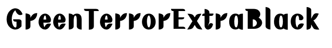GreenTerrorExtraBlack
